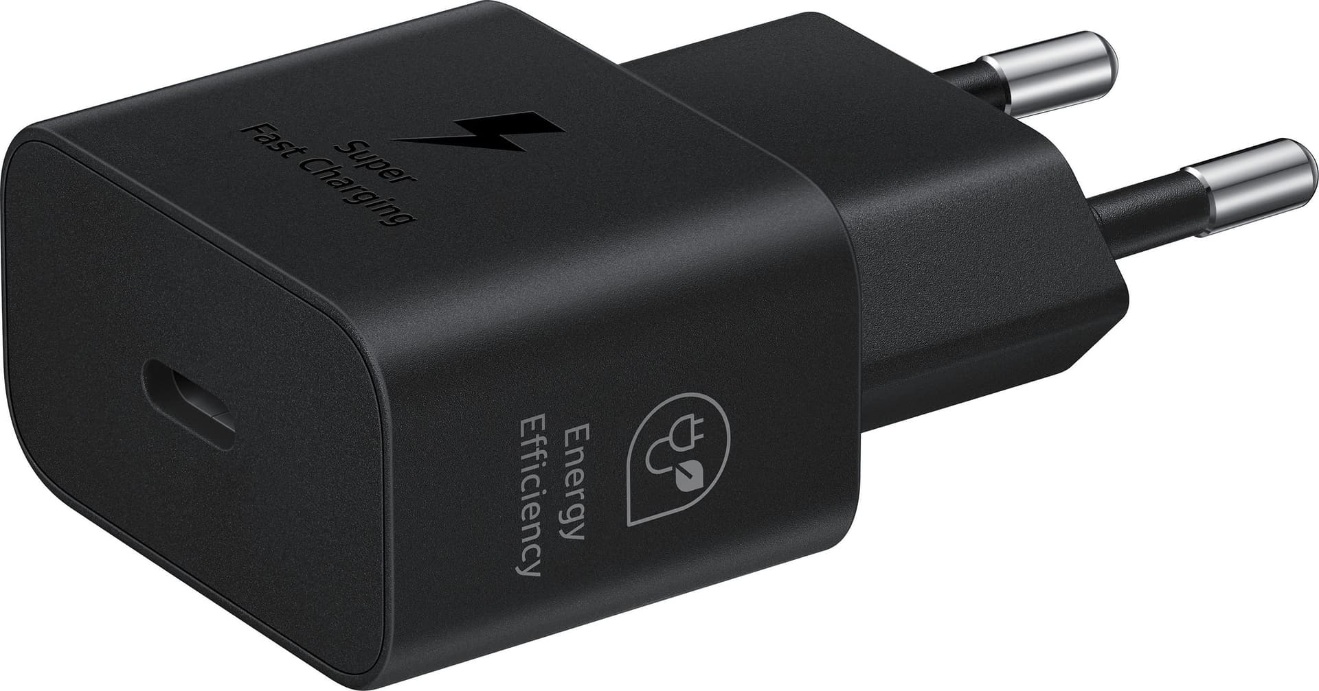 CARICABATTERIA DA RETE SAMSUNG SUPER FAST CHARGING 25W USB-C EP-T2510NBEGEU BLACK - 2