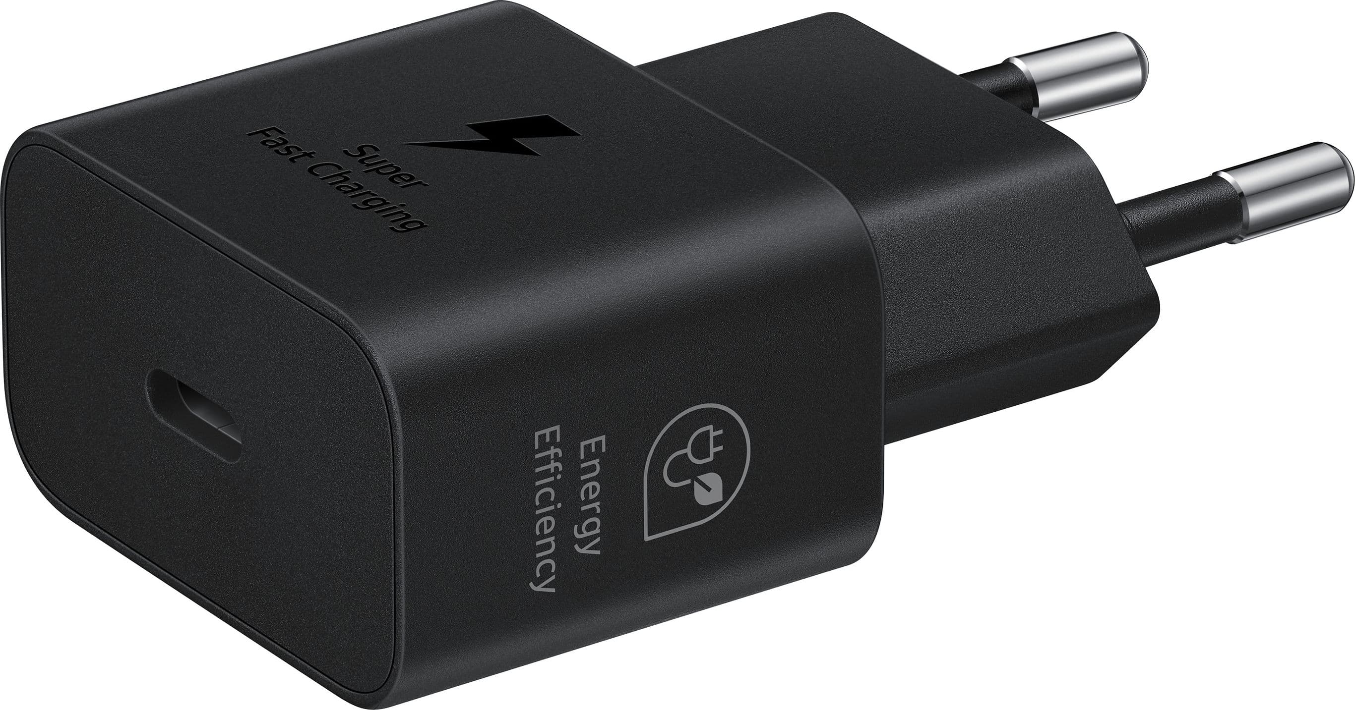 CARICABATTERIA DA RETE SAMSUNG SUPER FAST CHARGING 25W USB-C EP-T2510NBEGEU BLACK - 2