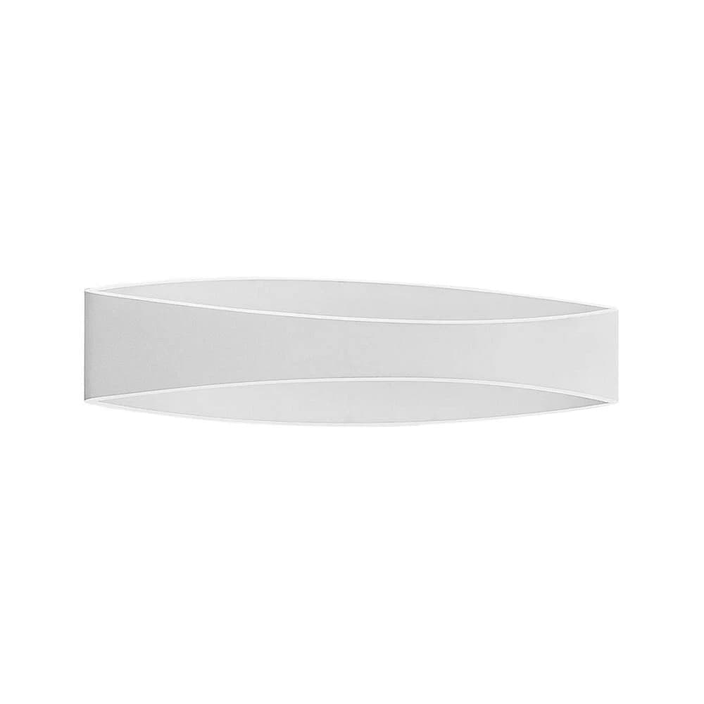 Applique Led Luce Bianca Calda Naturale 12 W Lampada Da Parete 3 Cct Bianco - 3