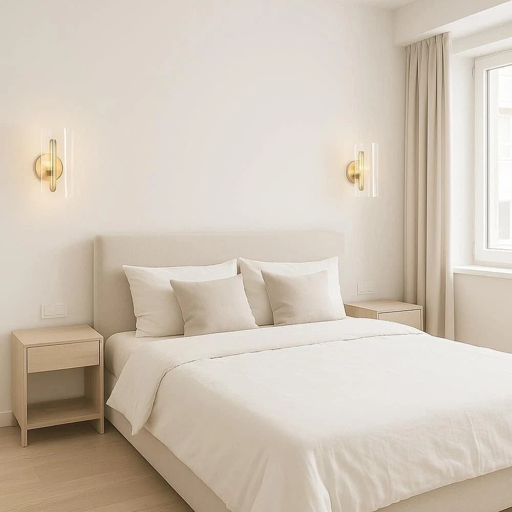 Applique Led Moderno Lampada Da Parete 6 W Luce Bianca Calda Naturale 3 Cct - 4