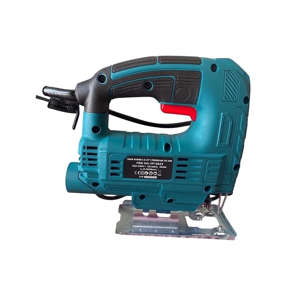 Seghetto Alternativo Elettrico Per Legno Metallo 800 W Lama Taglio 80 Mm - 3