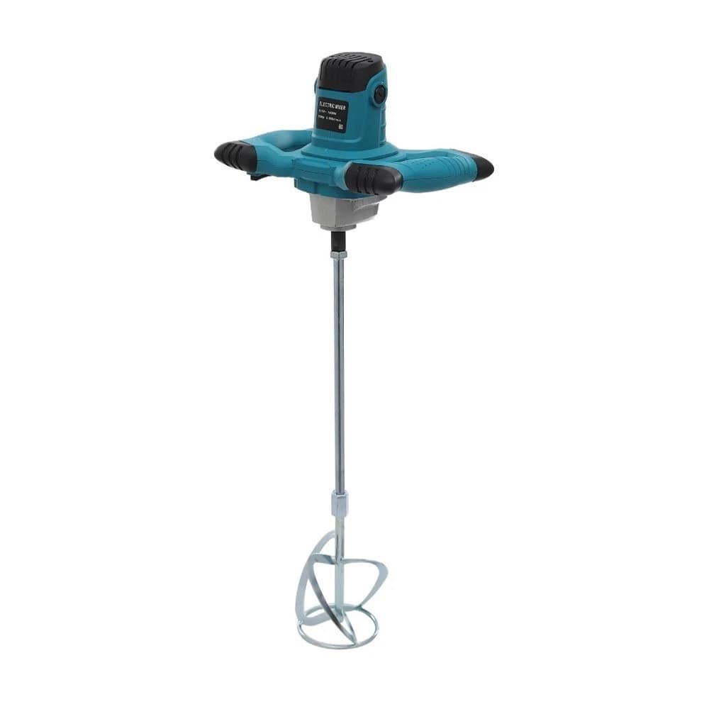 Impastatore Elettrico 1500 W Trapano Miscelatore Frusta 120 Cm Per Calce Colla - 5