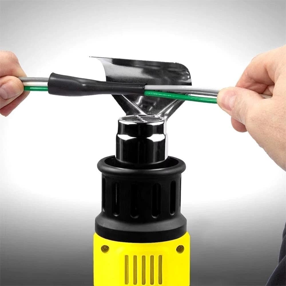 Pistola Termica Aria Calda 2000 W Sverniciatore Phon 2 Velocita  4 Accessori Qr- - 4