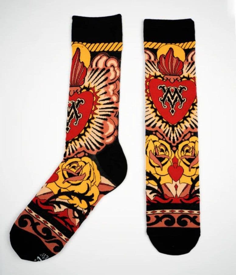 Calze socks a Moon with a View Sacred Heart - 8