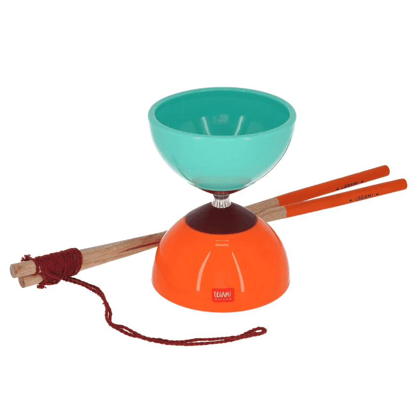 Legami - Gioco del Diabolo Bacchette Leggere da giocoliere - Vintage Memories (DBL0001) - 2