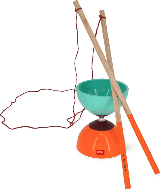 Legami - Gioco del Diabolo Bacchette Leggere da giocoliere - Vintage Memories (DBL0001) - 3