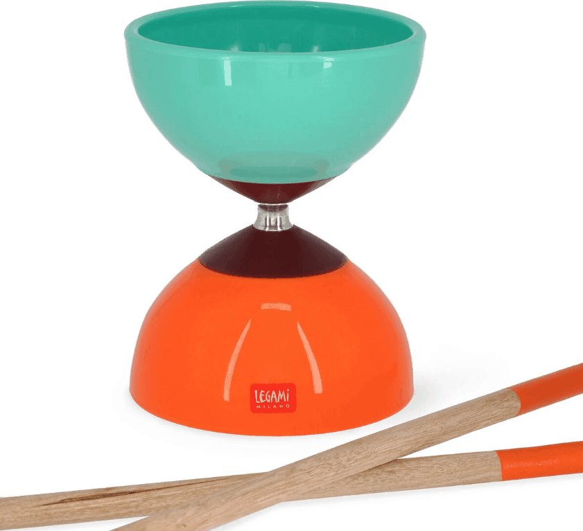 Legami - Gioco del Diabolo Bacchette Leggere da giocoliere - Vintage Memories (DBL0001) - 4