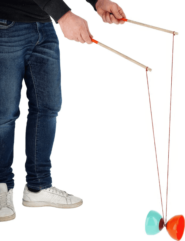 Legami - Gioco del Diabolo Bacchette Leggere da giocoliere - Vintage Memories (DBL0001) - 5