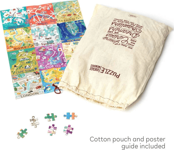 Legami - Puzzle da 1000 pezzi a tema Cities (PUZ0006) - 3