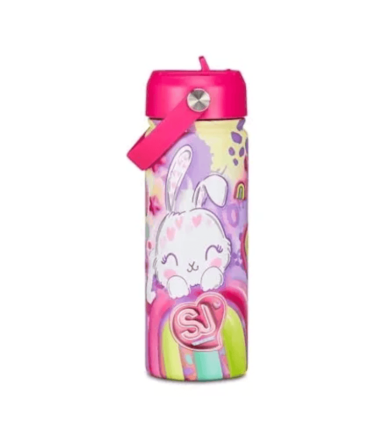 Seven - Borraccia Sj Gang Girl Bunny in Acciaio 500ml con Beccuccio (30C202526)