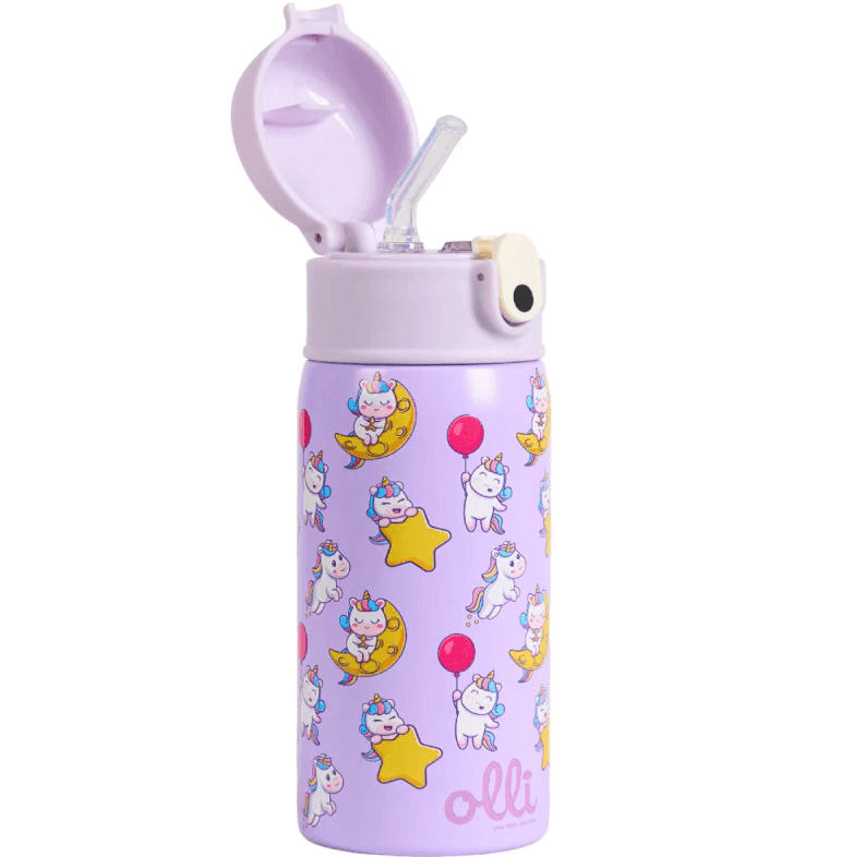 Olli - Borraccia Termica In Acciaio Inox Unicorn Olli Kids 350ml - 3
