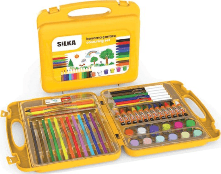 Silka -  Set per Colorare da 47 pz. (1206) - 4