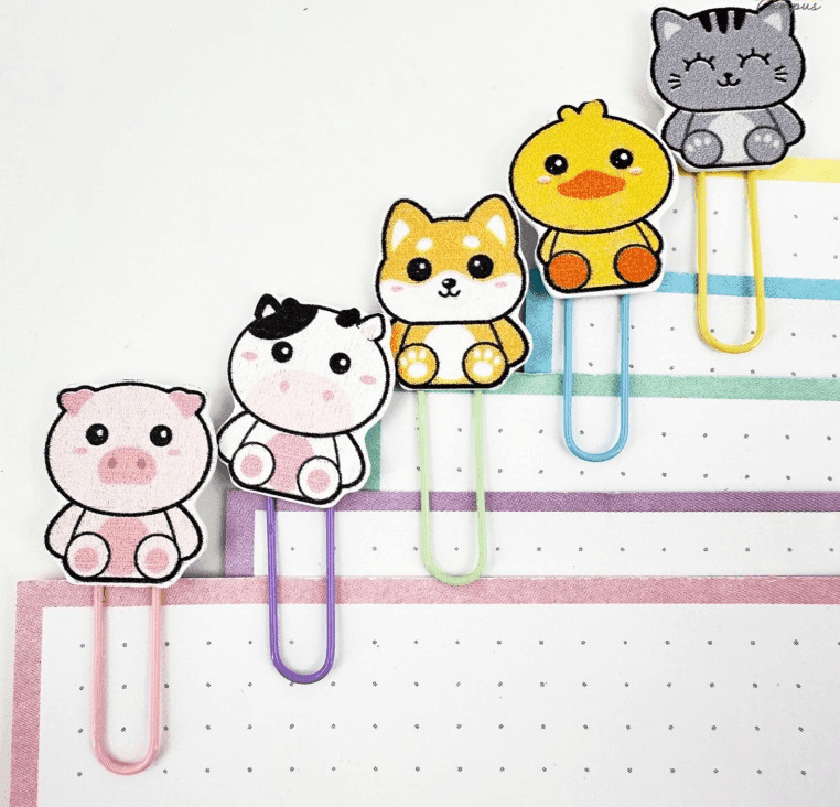 i-Total - Graffette con animaletti Kawaii 4pz (XL3152) - 2