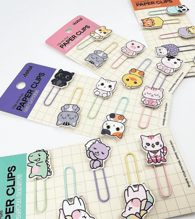 i-Total - Graffette con animaletti Kawaii 4pz (XL3152) - 7