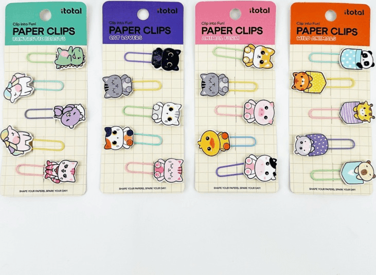 i-Total - Graffette con animaletti Kawaii 4pz (XL3149) - 5
