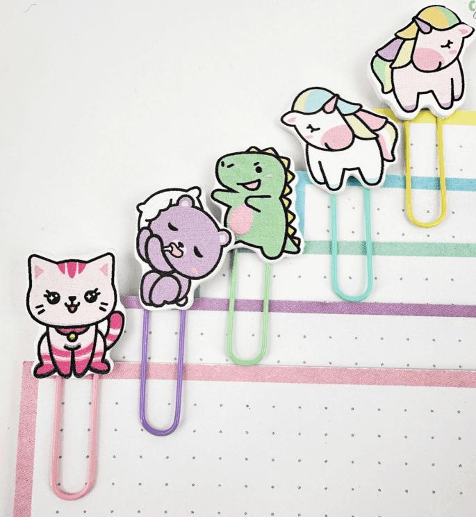 i-Total - Graffette con animaletti Kawaii 4pz (XL3150) - 2