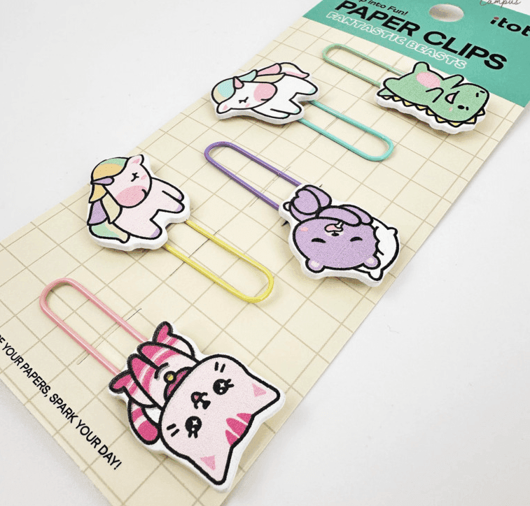 i-Total - Graffette con animaletti Kawaii 4pz (XL3150) - 3