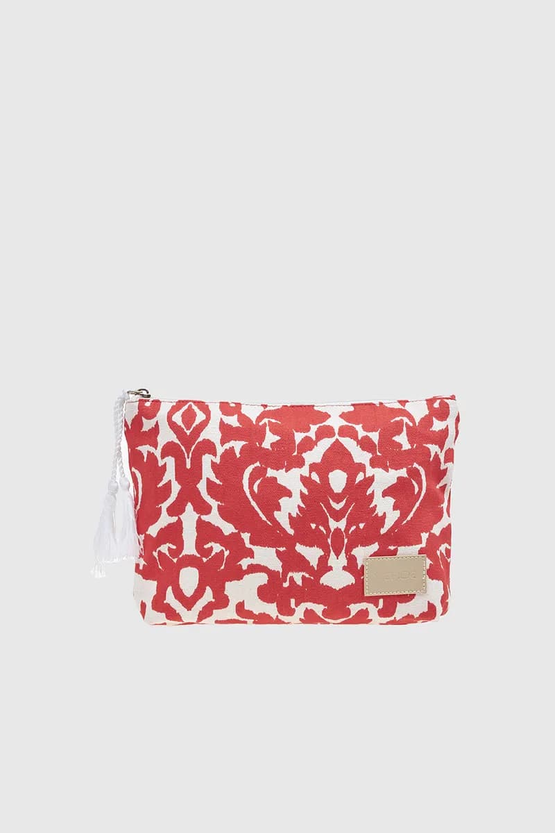 VERDE FASHION | Pochette mare in cotone fantasia cachemire - 5
