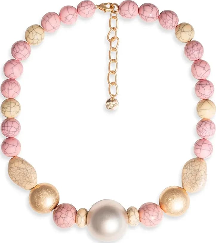 MYA ACCESSORIES | Collana girocollo con sfere - 2