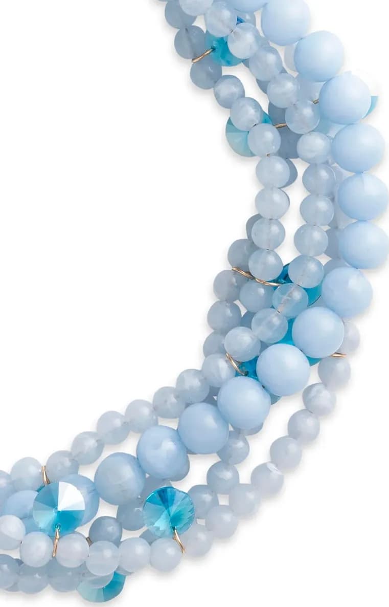 MYA ACCESSORIES | Collana multi filo con sfere - 3