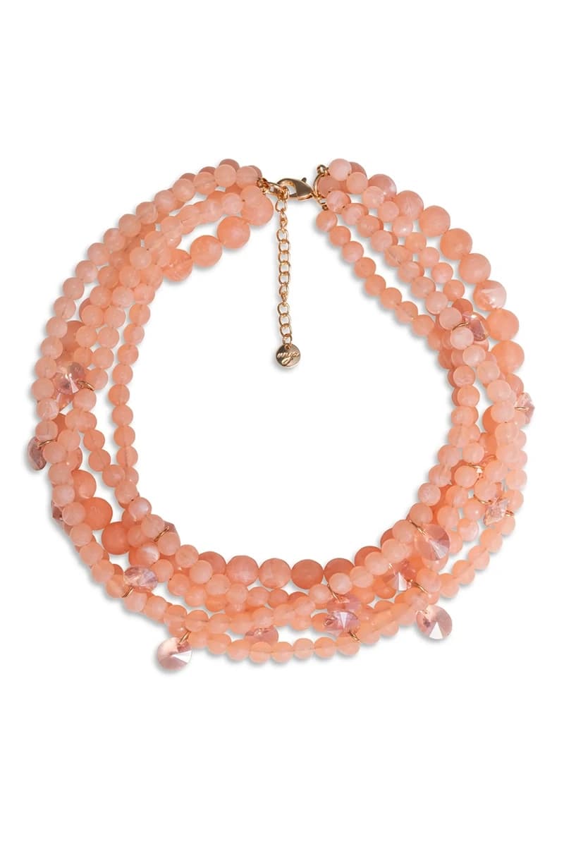 MYA ACCESSORIES | Collana multi filo con sfere - 2