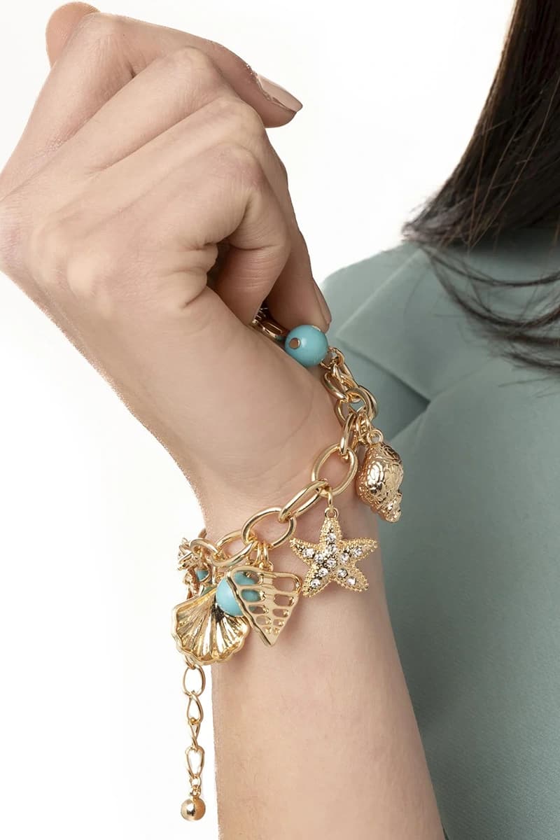 MYA ACCESSORIES | Bracciale a catena con pietre - 4