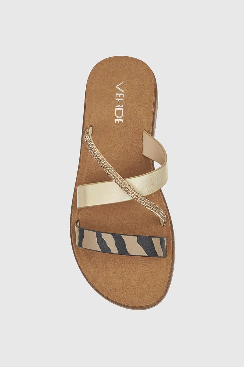 VERDE FASHION | Ciabatte flatform in ecopelle - 2