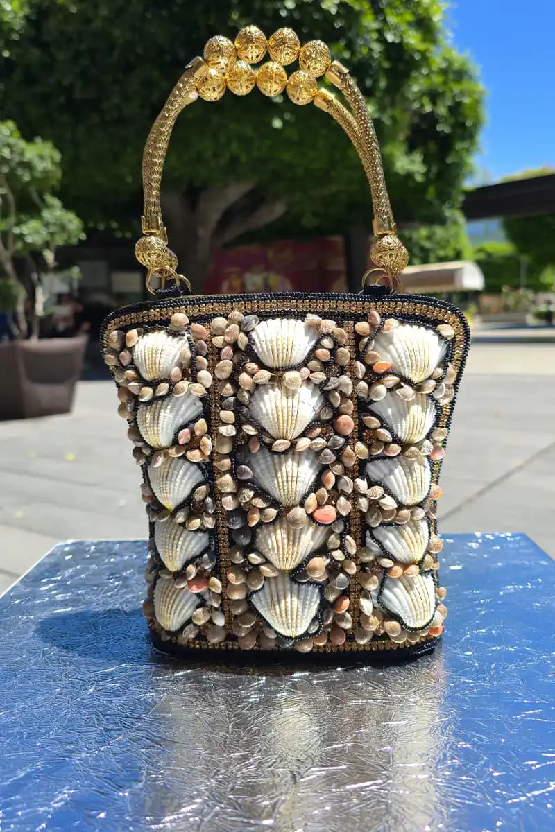 Borsa a mano conchiglie - 6