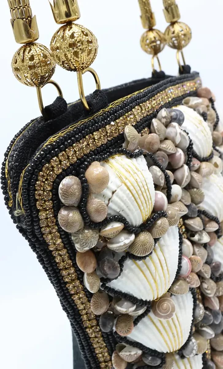 Borsa a mano conchiglie - 5