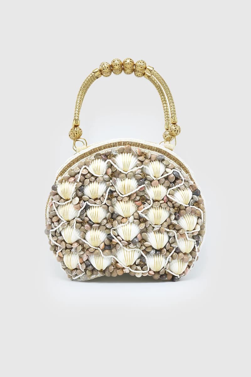 Borsa a mano conchiglie - 4
