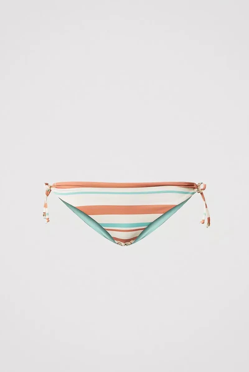 TWINSET | Bikini triangolo e slip laccetti a righe - 4