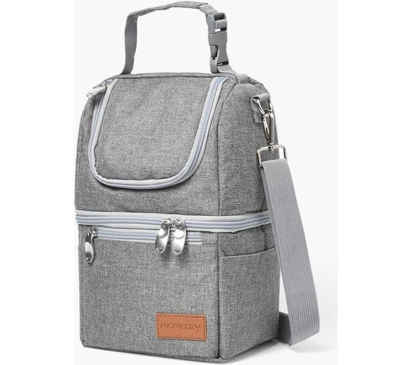 Borsa termica per il trasporto del latte materno Momcozy - Grigio - 5