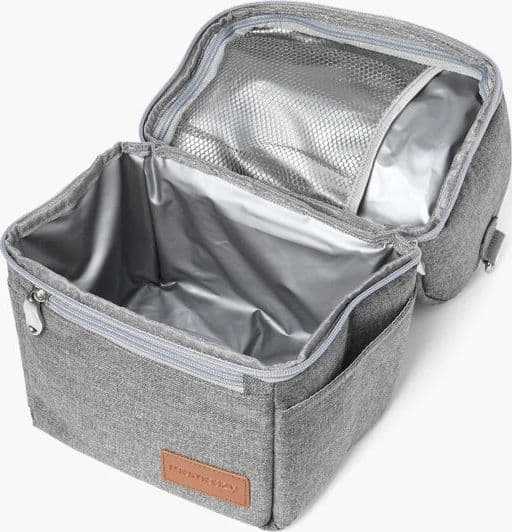 Borsa termica per il trasporto del latte materno Momcozy - Grigio - 6