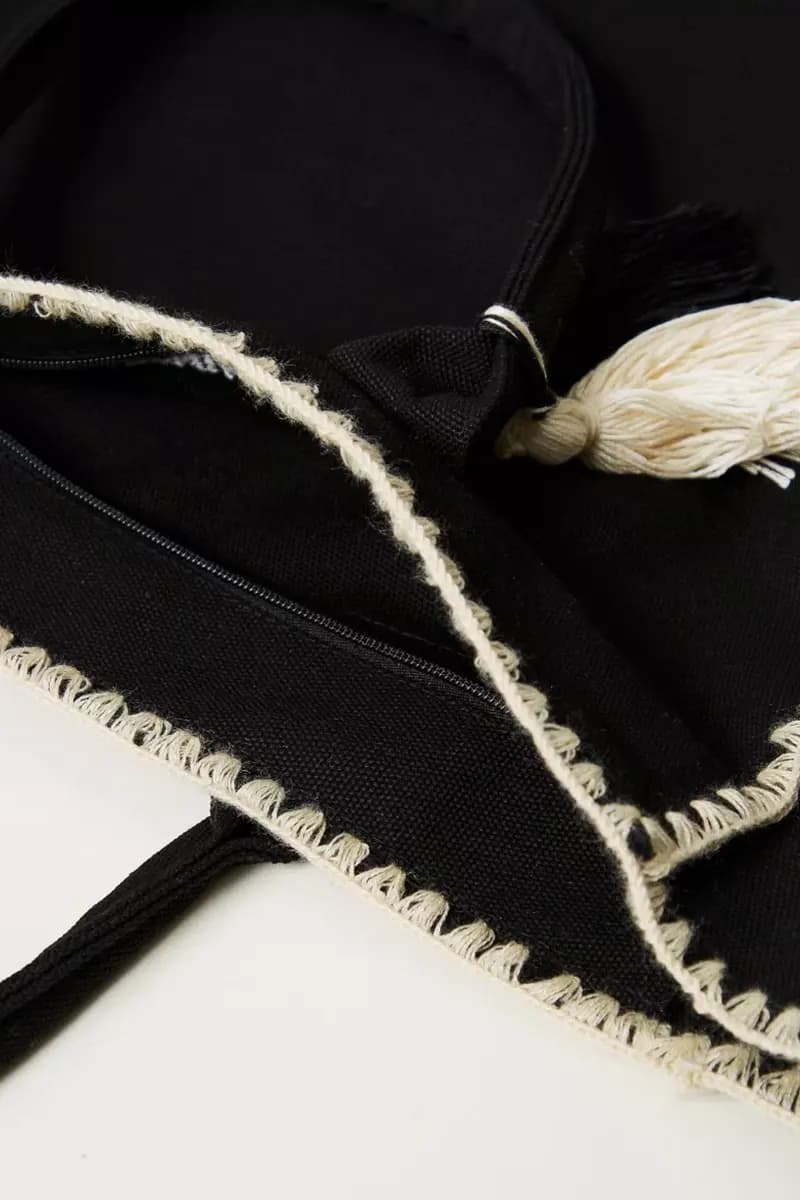 TWINSET | Borsa shopper in canvas con ricamo - 3