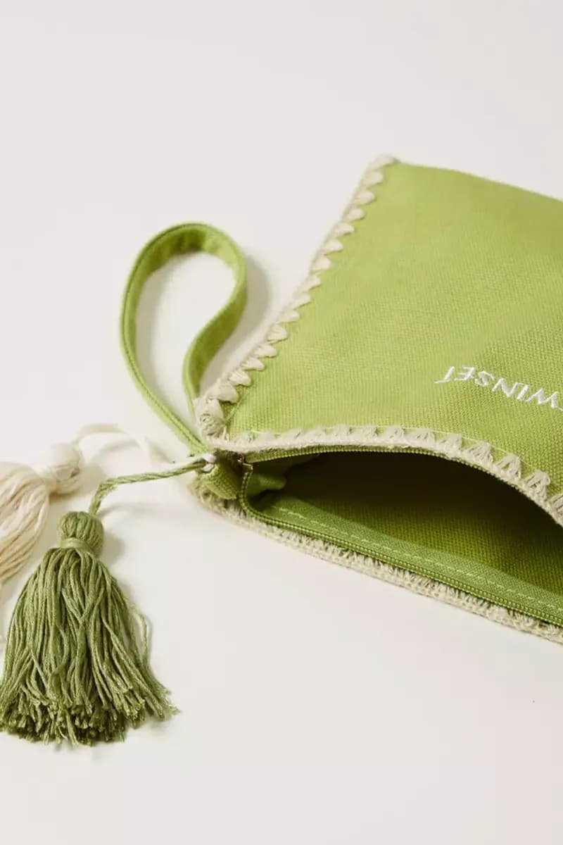 TWINSET | Pochette in canvas con ricamo - 5