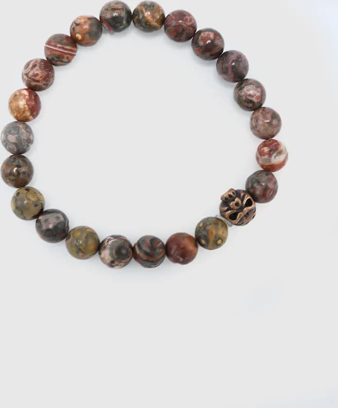 LECLAF | Bracciale elastico teschio - 3