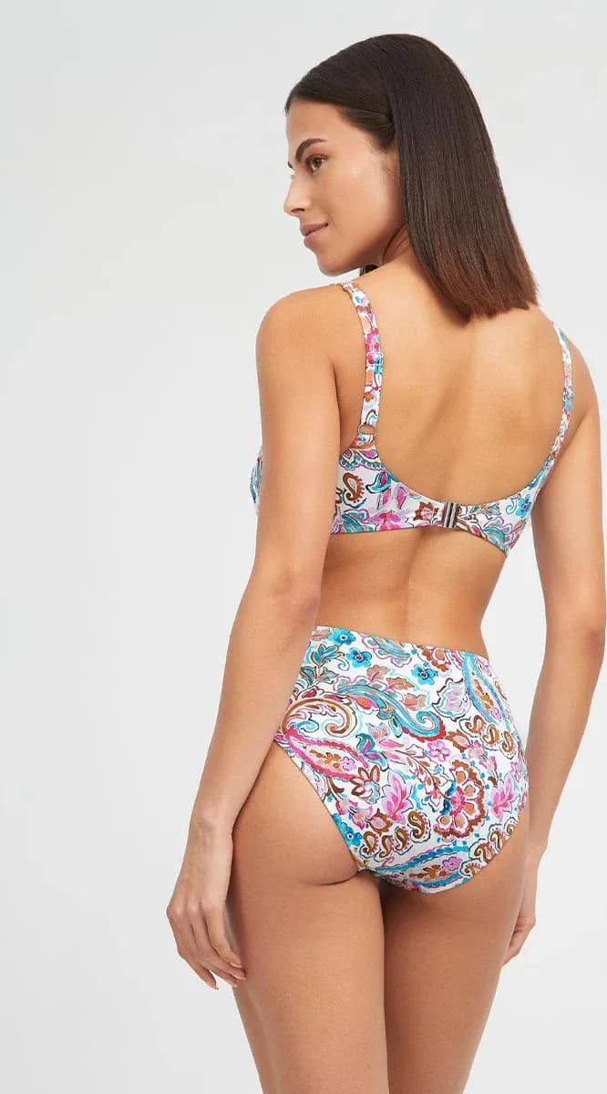 NURIA FERRER | Bikini top e slip alto coppa C Laia - 3