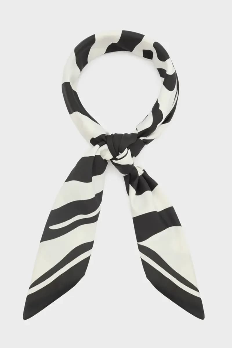 NALÌ | Foulard Zebra Nero - 4