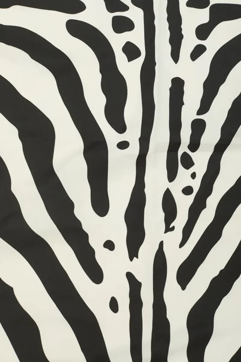 NALÌ | Foulard Zebra Nero - 3