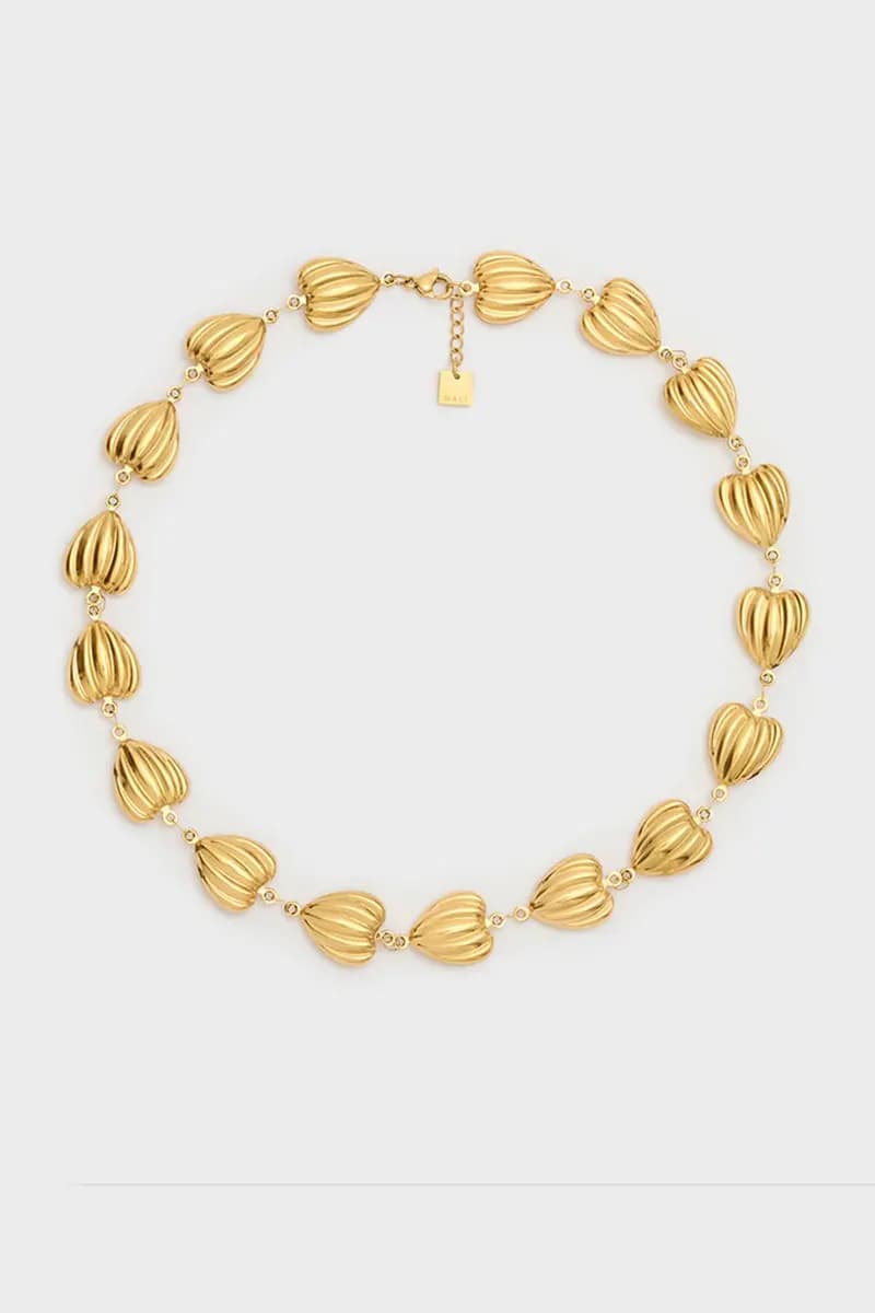 NALÌ | Collana girocollo con cuori - 3