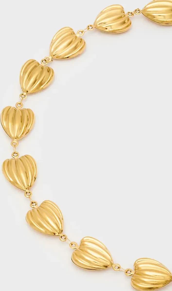 NALÌ | Collana girocollo con cuori - 2
