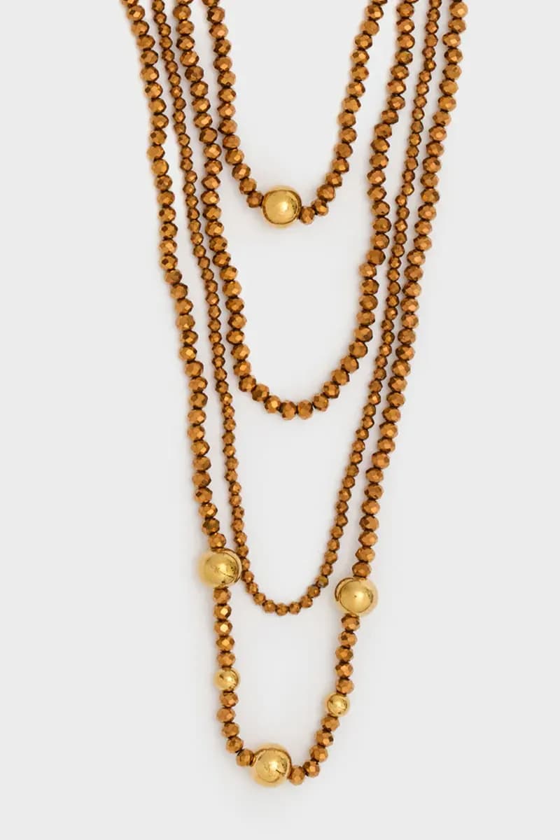 NALÌ | Collana multifilo con perline - 2