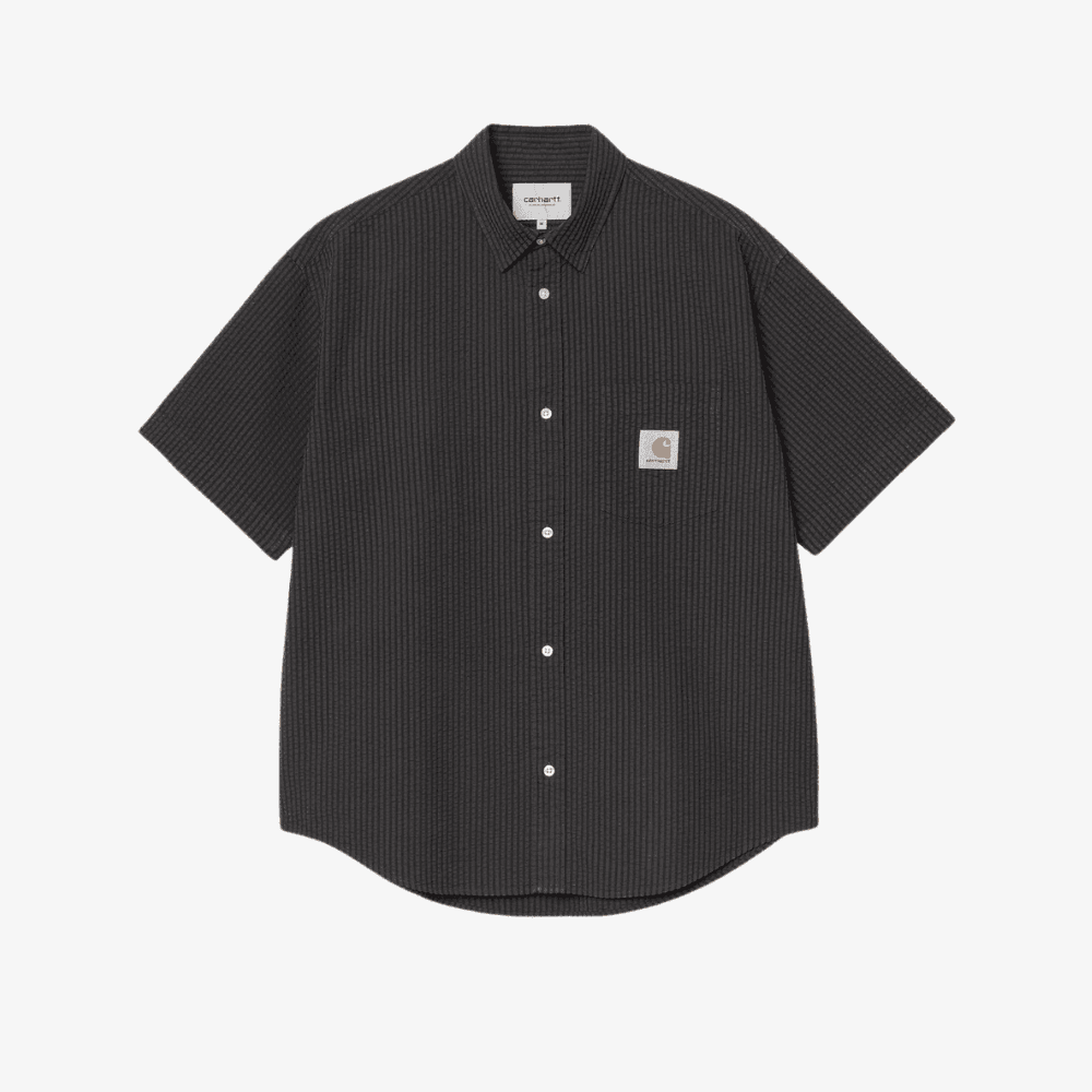 Camicia Carhartt Toland stripe blk - 6