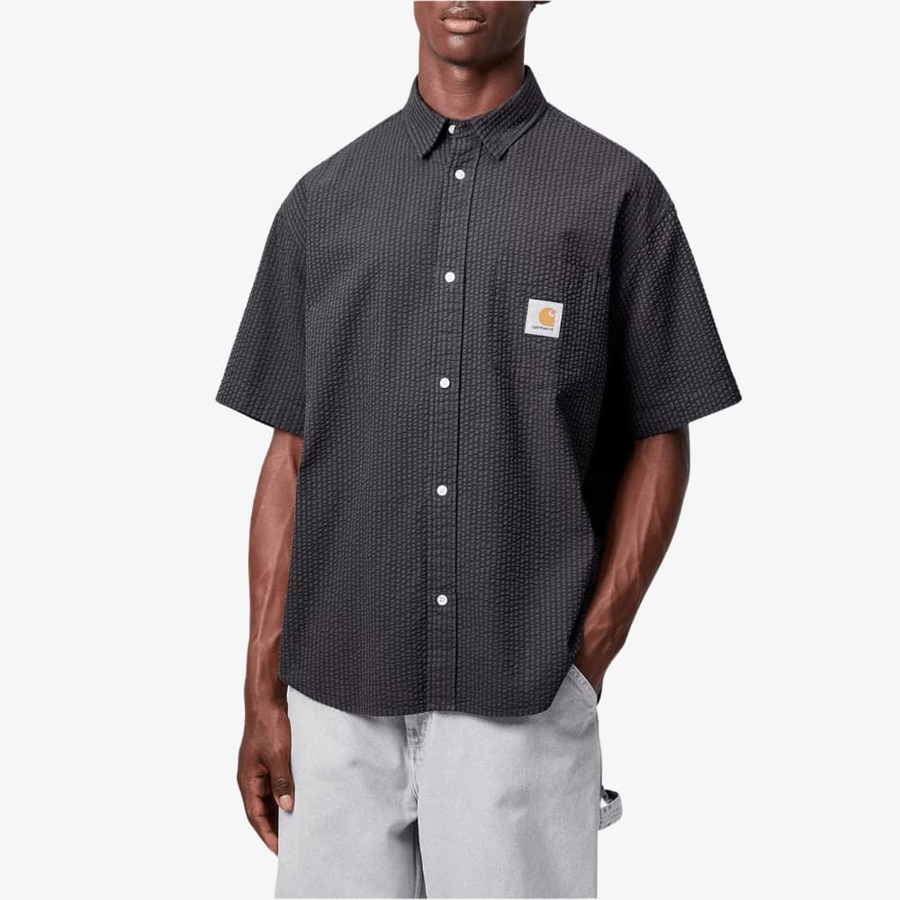 Camicia Carhartt Toland stripe blk - 3