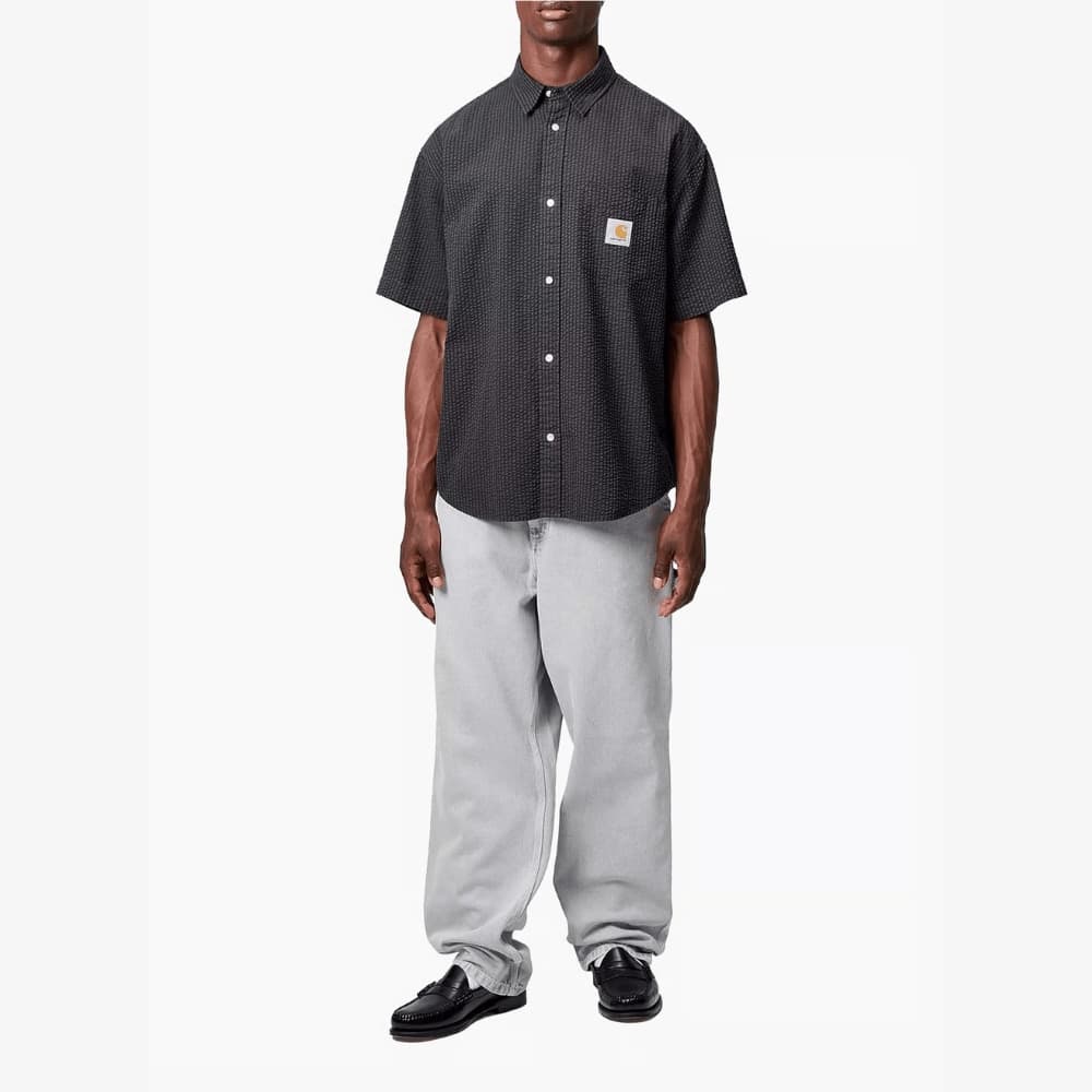 Camicia Carhartt Toland stripe blk - 5