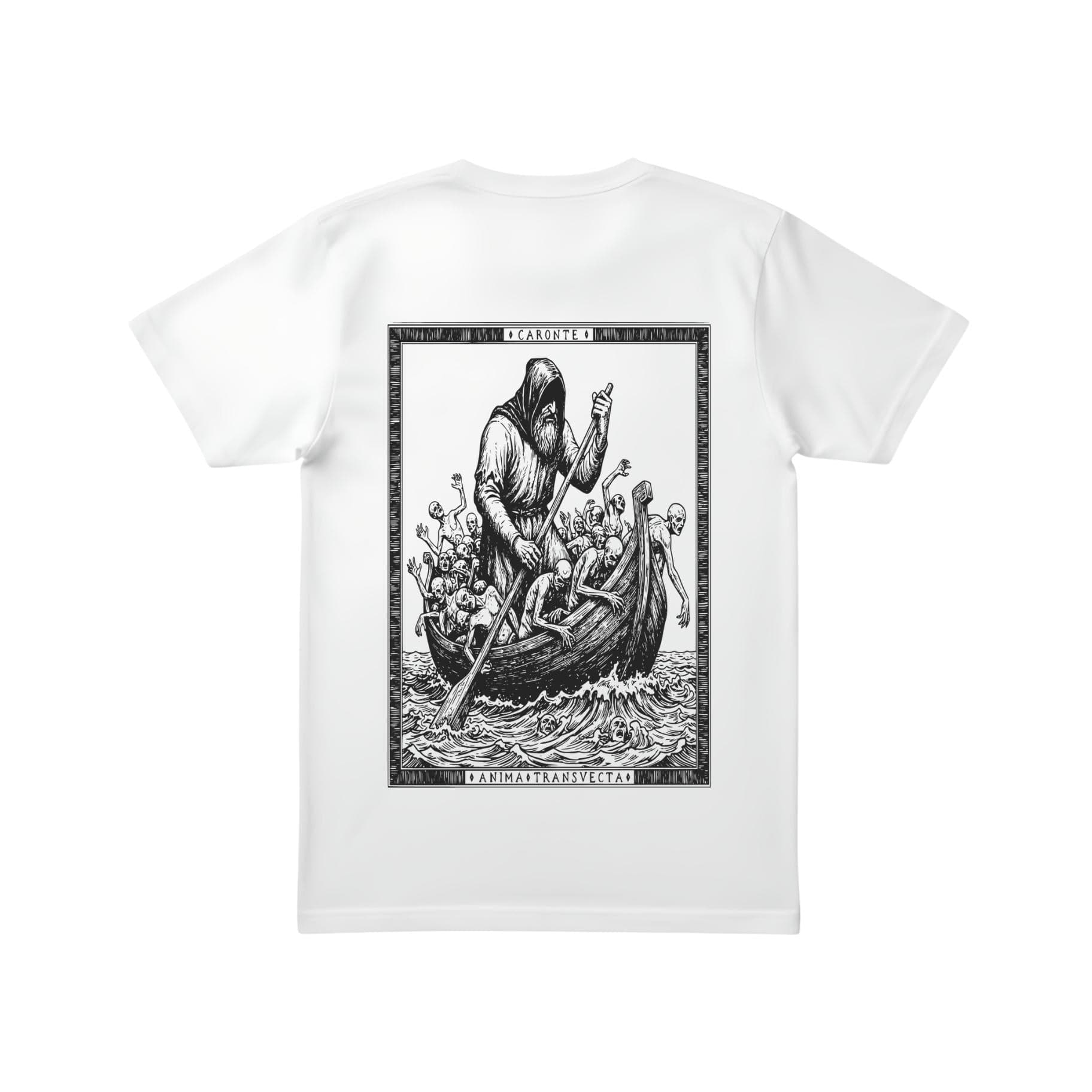 T-shirt Ghettoblaster Caronte Inferno white - 4