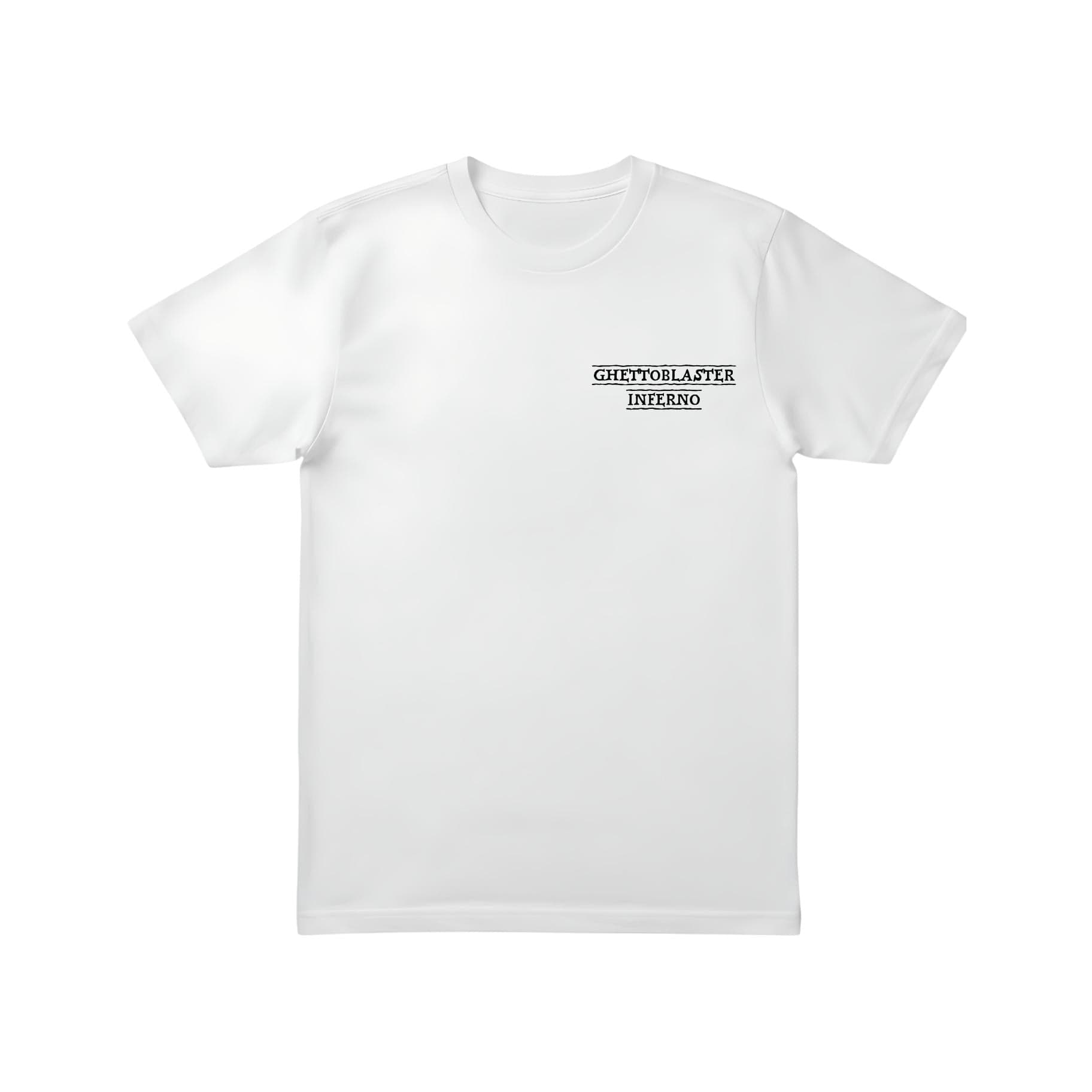 T-shirt Ghettoblaster Caronte Inferno white - 5