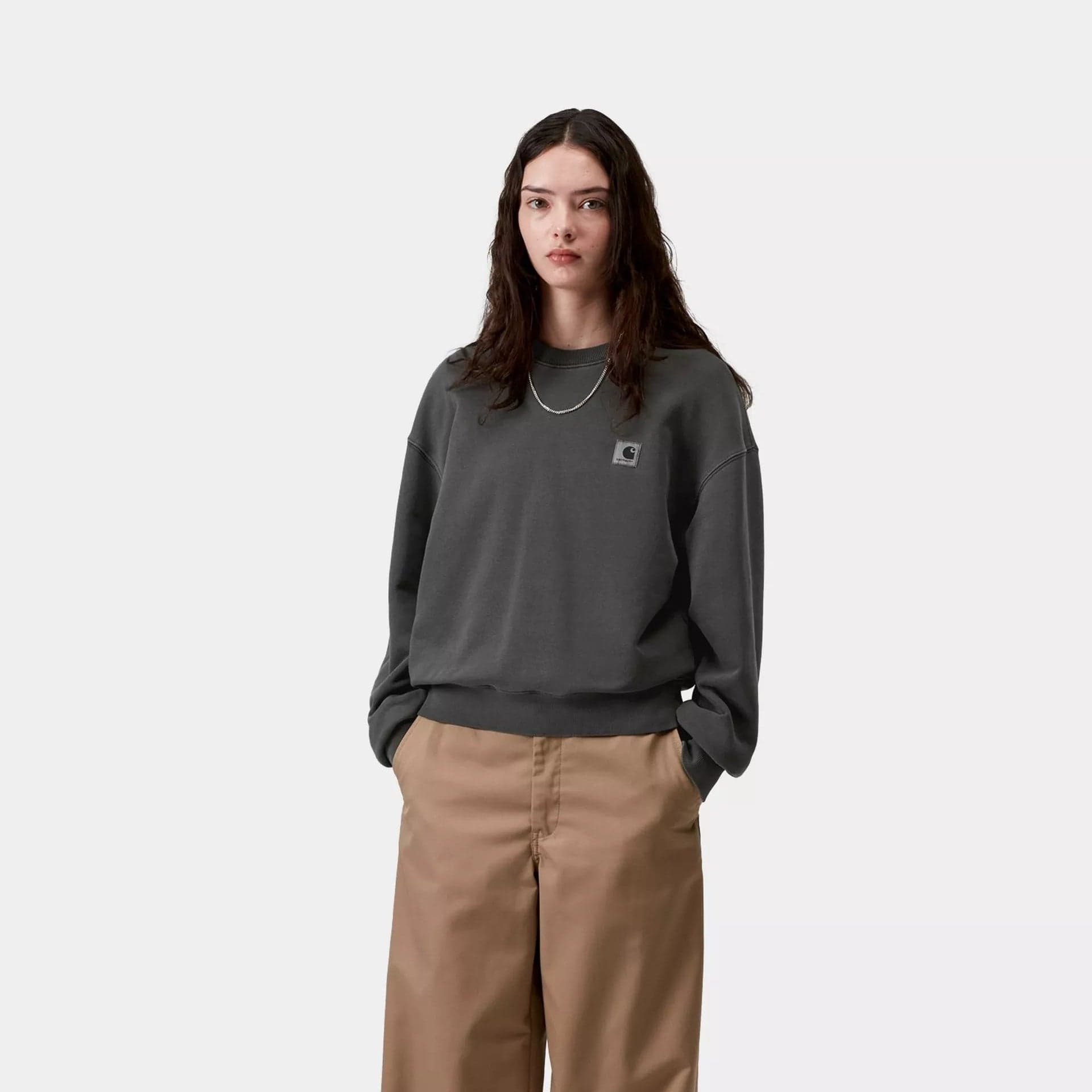 Felpa Carhartt W Nelson Black - 5