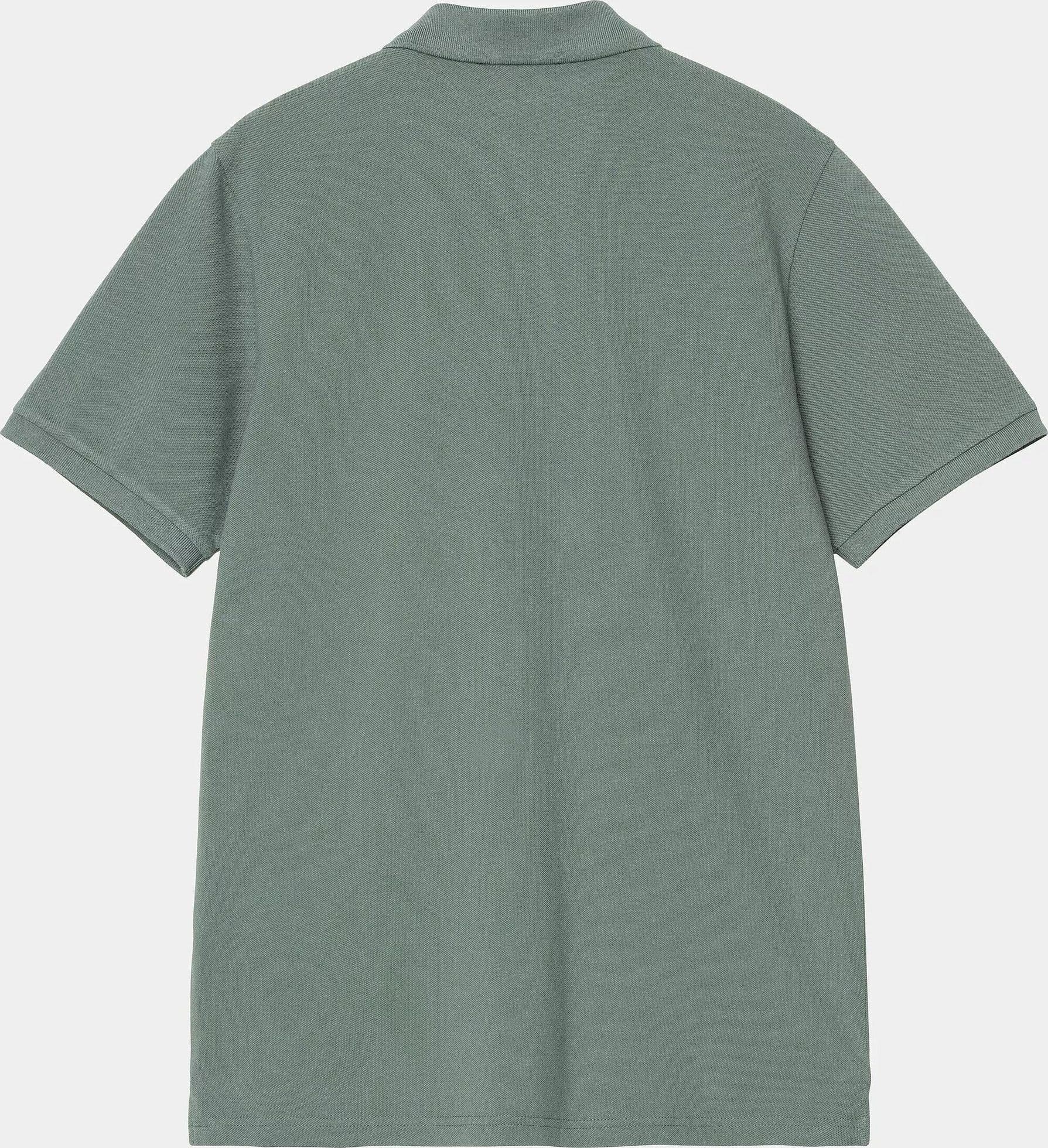 Polo Carhartt Chase Pique silver pine gold - 2