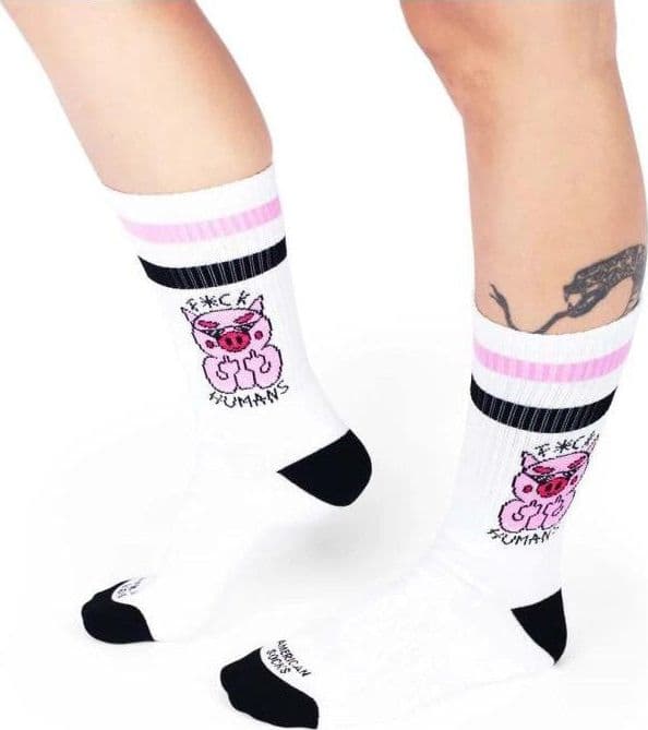 Calze American Socks F**k Humans Multicolor - 3
